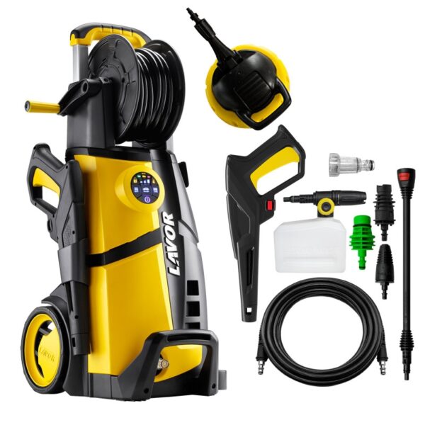 lavor lvr4 plus 160 digit pressure washer with hose reel