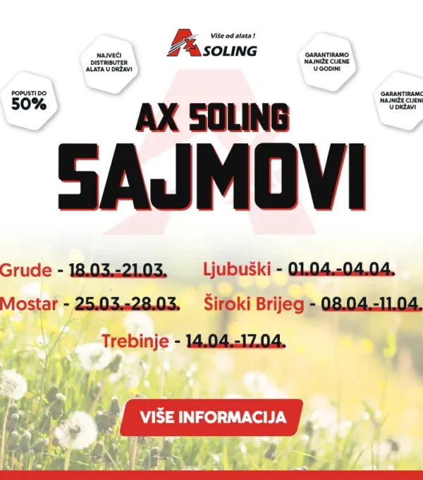 AX SOLING SAJMOVI