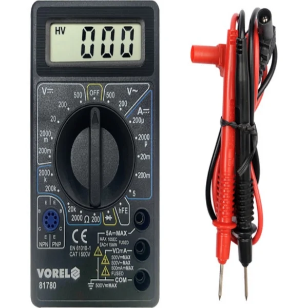MULTIMETAR DIGITALNI 81780 VOREL