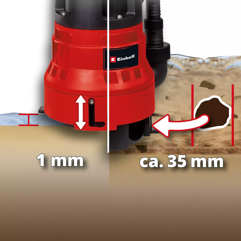 POTOPNA PUMPA ZA NEČISTU VODU GC-DP 7035 LL EINHELL