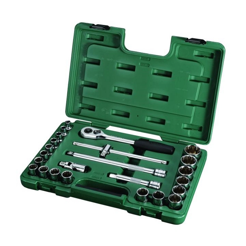 SET NASADNIH KLJUČEVA 1/2" 9 - 32mm 12 - KANTNI SATA ST09060SJ