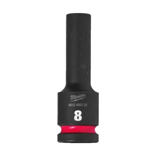 DUBOKI NASADNI KLJUČ 1/2" 8 MM IMPACT MILWAUKEE 4932480326