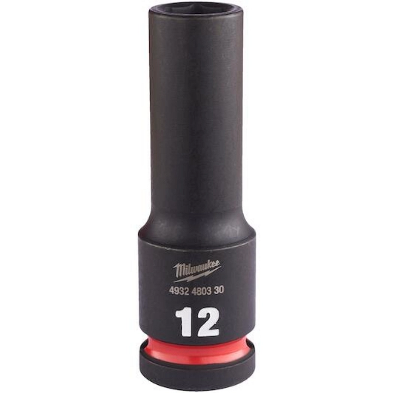 DUBOKI NASADNI KLJUČ 1/2" 12 MM IMPACT MILWAUKEE 4932480330
