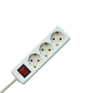 KABEL PRODUŽNI SA PREKIDAČEM 3 UTIČNICE 5M