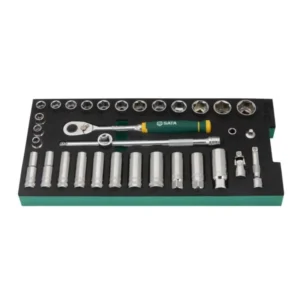 SET NASADNIH KLJUČEVA 3/8" 33 KOMADA SATA ST09002G