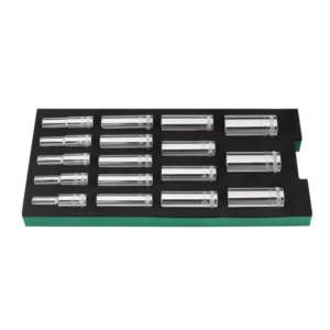 SET DUGIH NASADNIH KLJUČEVA 1/2" 17 KOMADA SATA